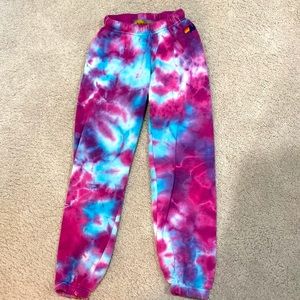 Tye-dye Aviator Nation Sweatpants